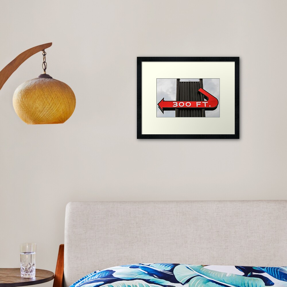 Item preview, Framed Art Print designed and sold by littleoldhag.