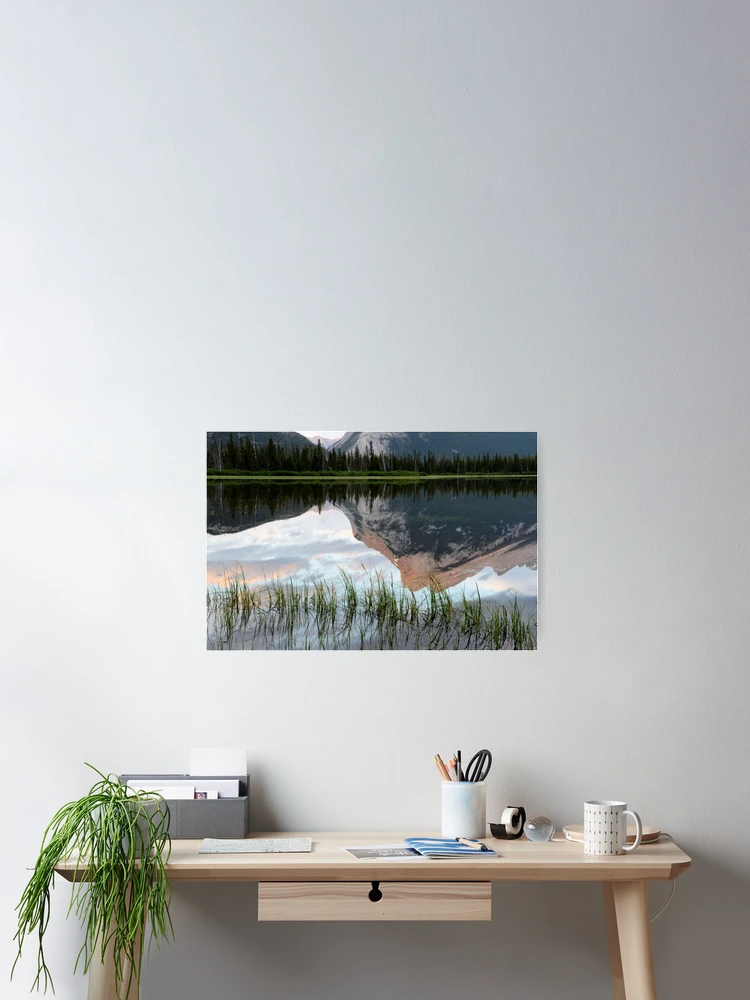 Thumbnail 2 of 3, Poster, Mount Rundle Reflection designed and sold by Bob Christopher.