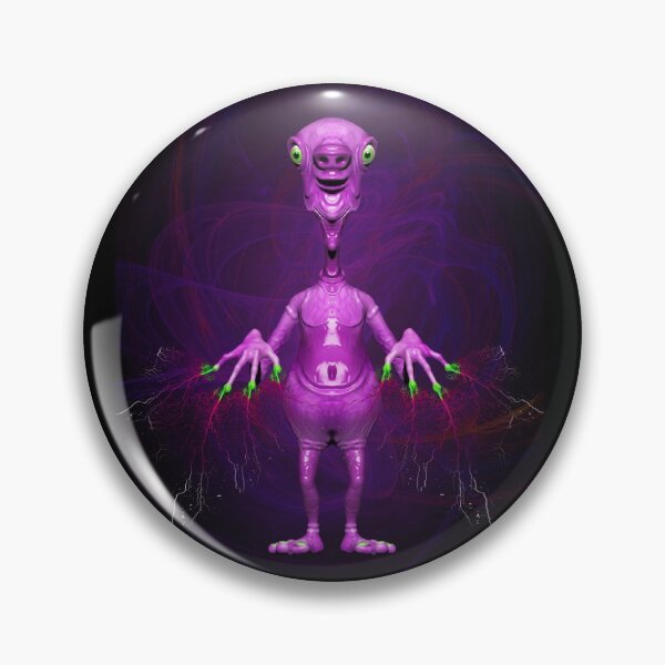 Item preview, Pink Alien Monster Telepathic Power designed and sold by BluedarkArt.