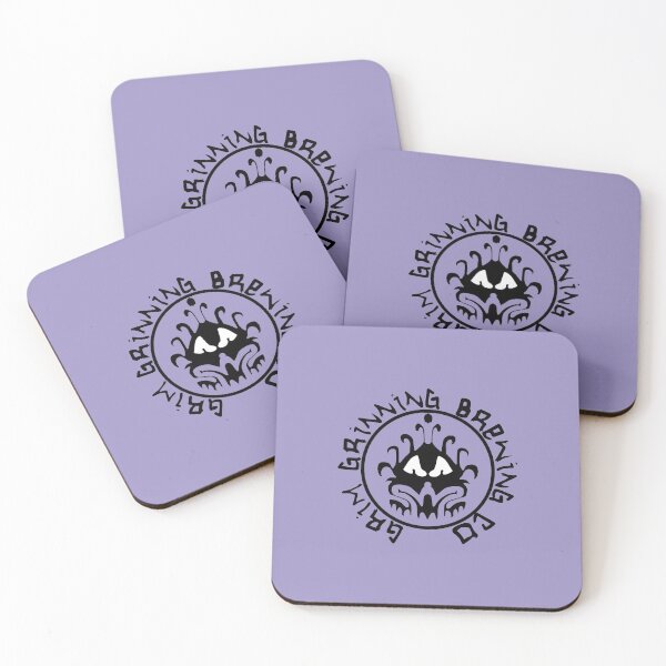 Item preview, Grim Grinning Brewing Co Head Purple designed and sold by FandomTrading.