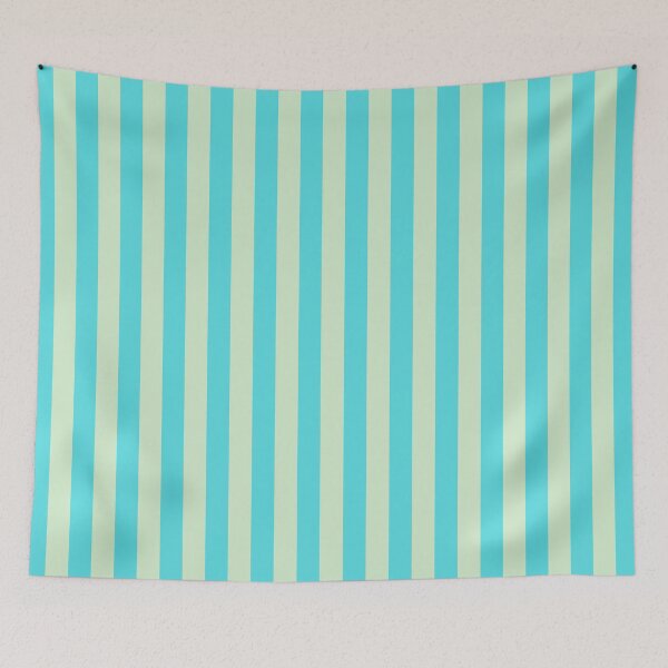 Item preview, Teal Blue Green Stripes designed and sold by Jerry Lambert.