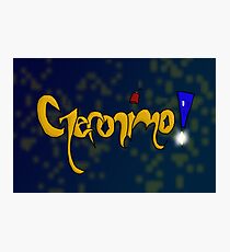 Geronimo! Photographic Print