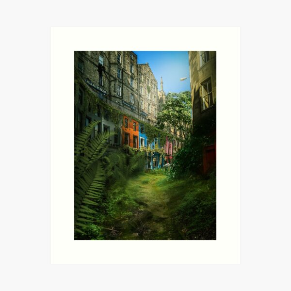Item preview, Edinburgh Lockdown - Victoria Street designed and sold by Emilie Lumineau.