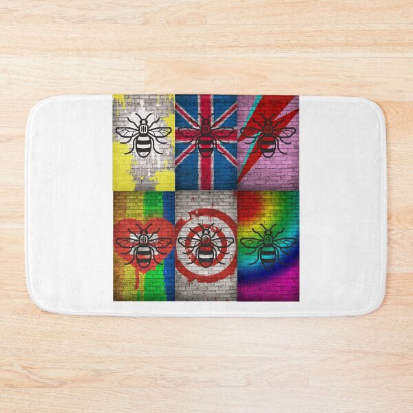 Item preview, Manchester Bee Graffiti  designed and sold by WITNIT.