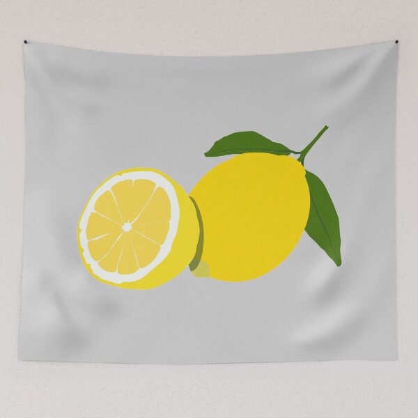 Item preview, Lemon and a Half minimal Yellow Fruit designed and sold by rayokay.