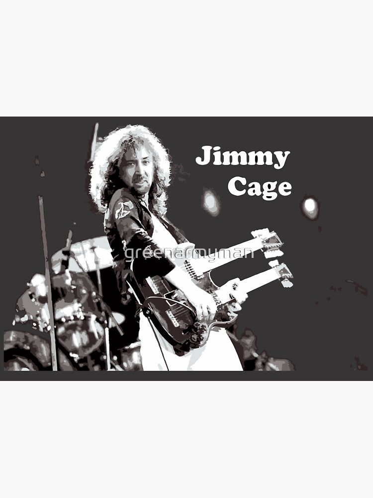 Thumbnail 3 of 3, Sticker, jIMMY cAGE designed and sold by greenarmyman.