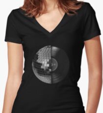 Disco Women's Fitted V-Neck T-Shirt