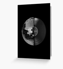 Tarjeta de felicitación Disco