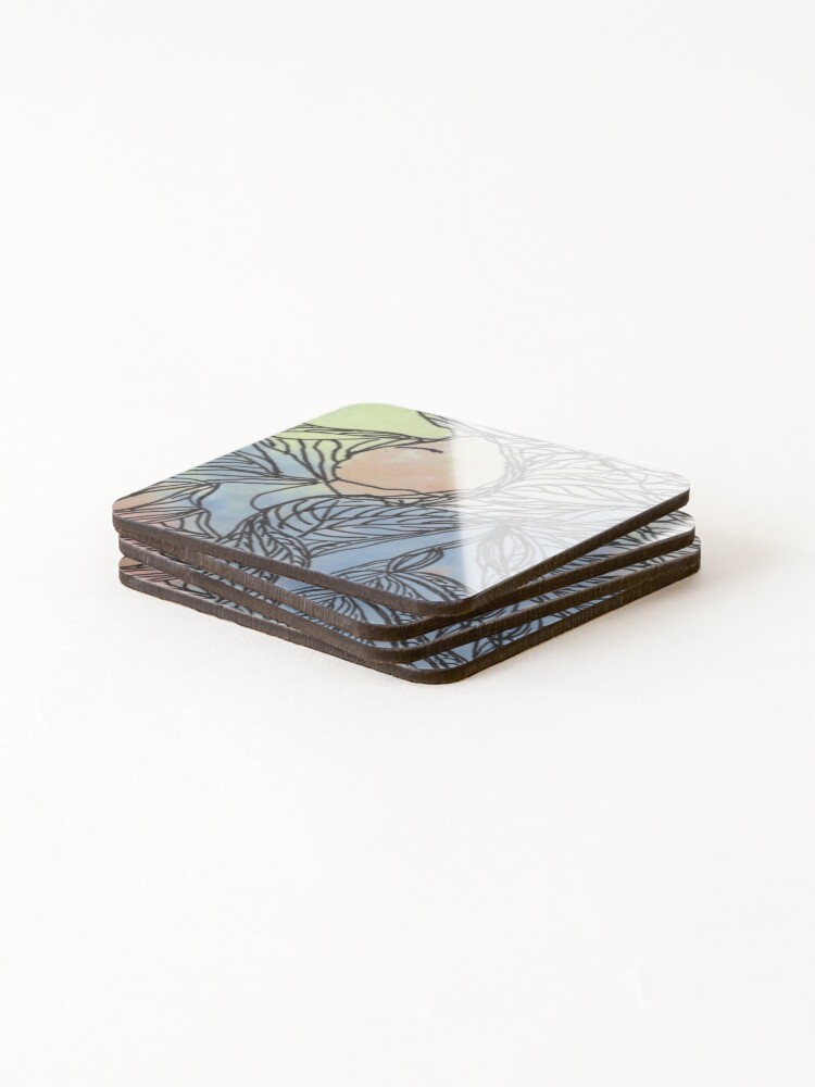 Thumbnail 4 of 5, Coasters (Set of 4), Spring designed and sold by circa24.