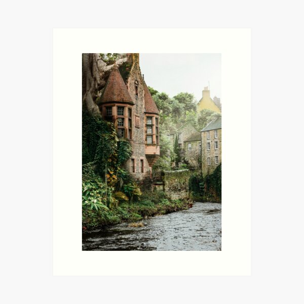 Item preview, Edinburgh lockdown - Dean Village designed and sold by Emilie Lumineau.