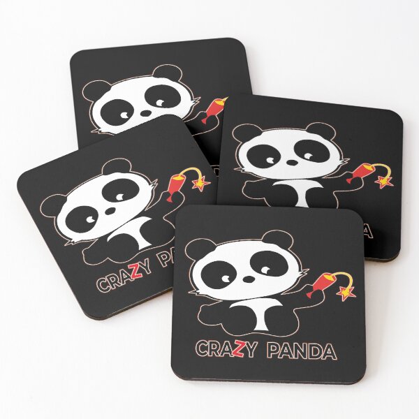Item preview, Crazy Panda Outline designed and sold by 108dragons.