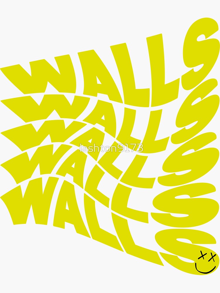 Louis Tomlinson Walls Sticker for Sale by So Golden Shop