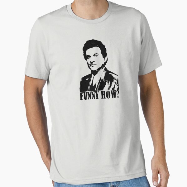Vista previa del artículo con la obra «Goodfellas Joe Pesci Divertido ¿Cómo? Camiseta», diseñado y vendido por theshirtnerd.