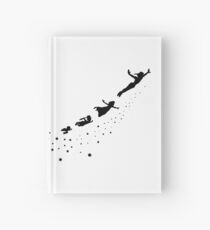 Peter Pan Flying Hardcover Journal