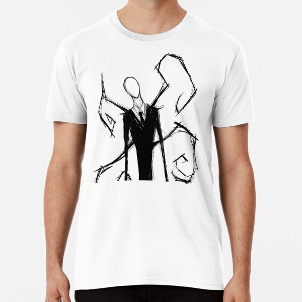 Man - T Shirt Unicornio Roblox Png,Slender Man Transparent - free