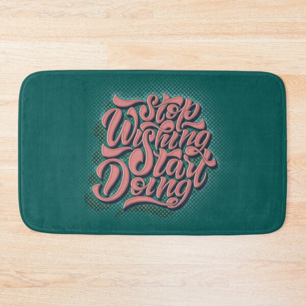 Item preview, Stop wishing start doing.  designed and sold by BananiLettering.