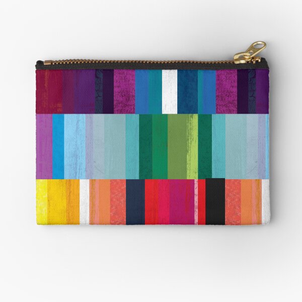 Stripes Zipper Pouch