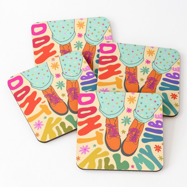 Item preview, Don't Kill My Vibes designed and sold by doodlebymeg.