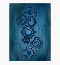 Gallifreyan Graffiti Photographic Print