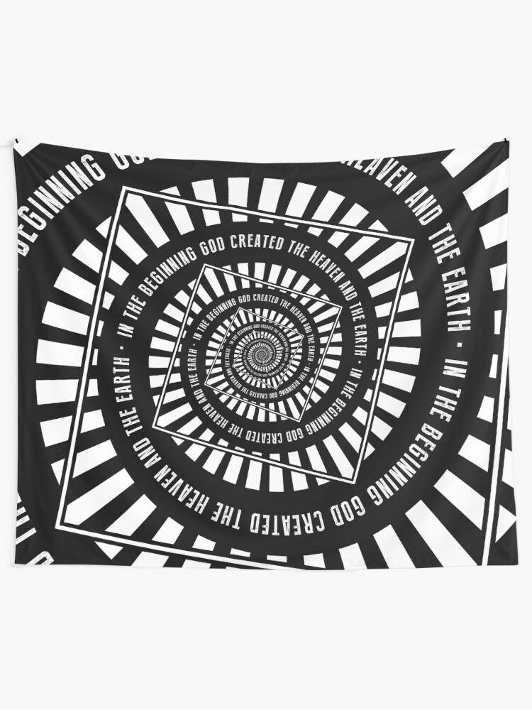 Alternate view of In The Beginning Tapestry