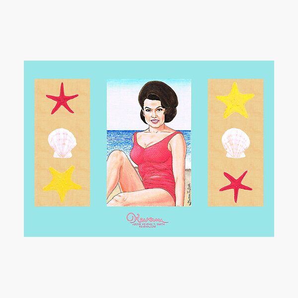 The Beach Blanket Queen by Kevenn T. Smith Photographic Print