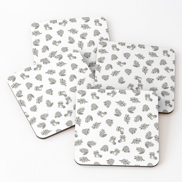 Item preview, Raccoon pattern  designed and sold by -Your-Design-.