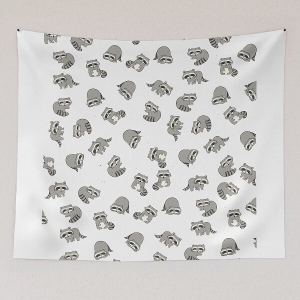Item preview, Raccoon pattern  designed and sold by -Your-Design-.