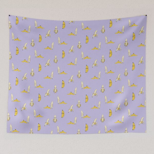 Item preview, Brazen Bananas Pattern Purple designed and sold by AngieHursh.