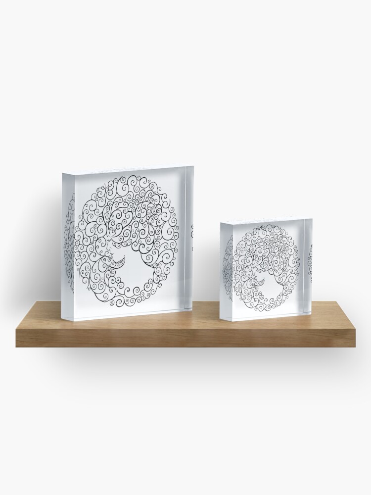 Alternate view of Mist Maven Acrylic Block