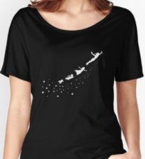 Peter Pan Flying Women's Relaxed Fit T-Shirt