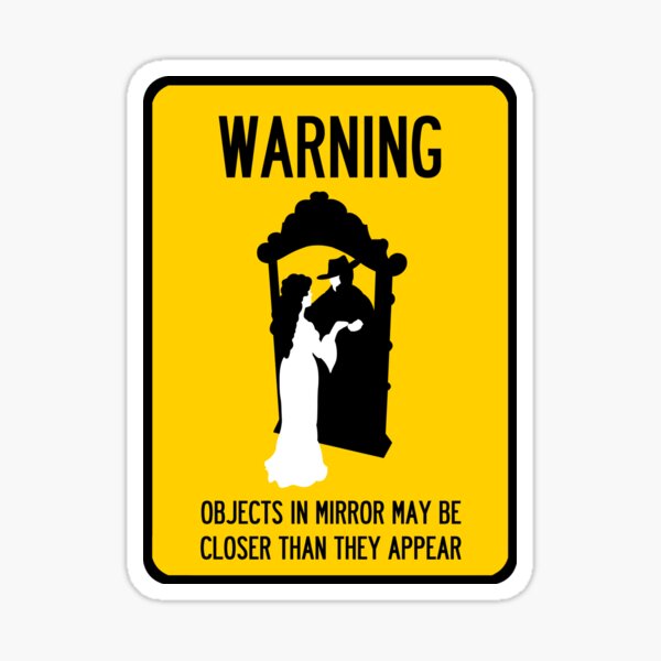 Item preview, A Note of Concern Regarding Mirrors designed and sold by Wildlings and Endlings.