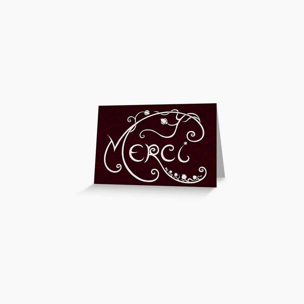 Merci II Greeting Card