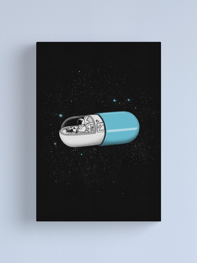 Thumbnail 2 of 3, Canvas Print, Space Capsule designed and sold by Jorge Lopez.