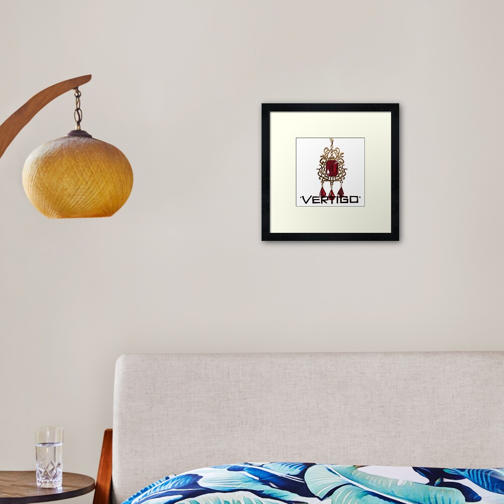 Vertigo - Neckless Framed Art Print
