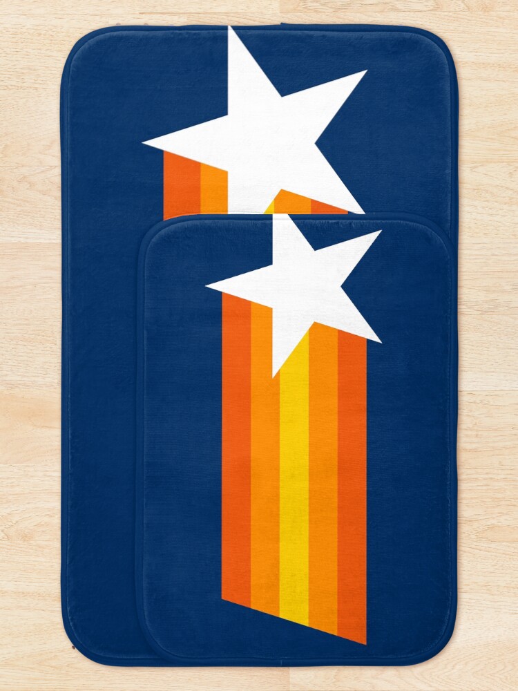 Alternate view of Stros Shooting Star, Blue Bath Mat