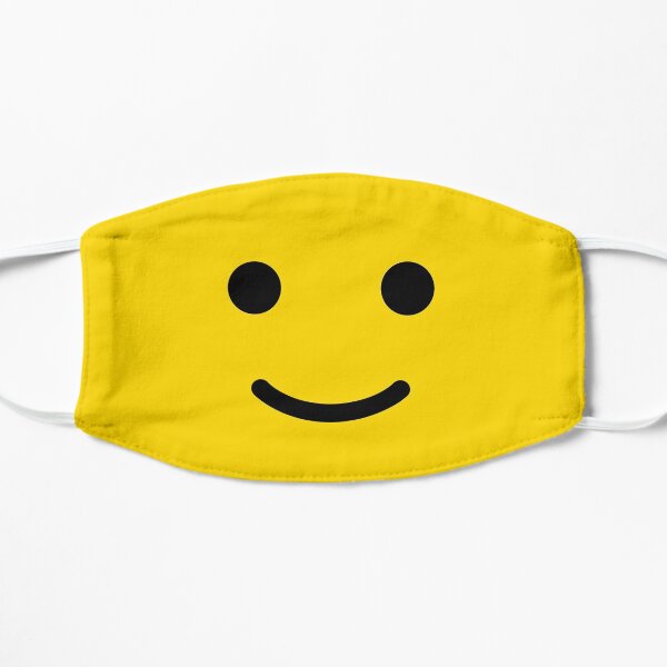 Smiley Lego Face Funny Cute Minifigure AFOL Mask