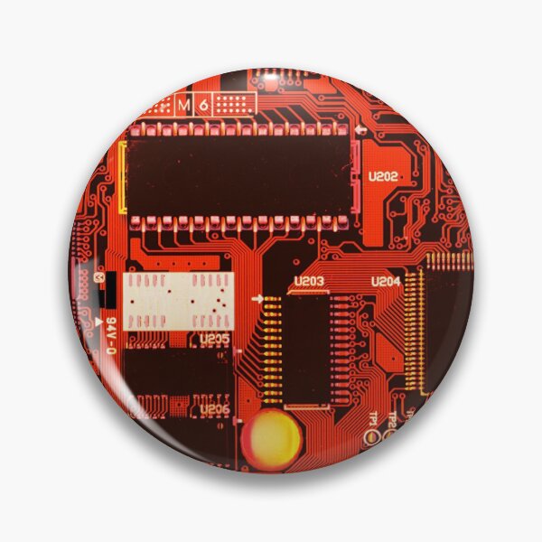 Item preview, Circuit Board - Red : Semiconductor Chips designed and sold by dcartist333.