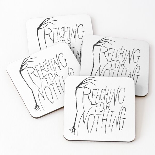 Item preview, Reaching for Nothing hand and text designed and sold by Michael Stewart.