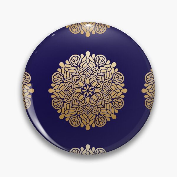 Item preview, Golden Silence Mandala Pattern designed and sold by Mandala Peace.