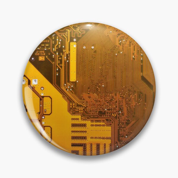 Item preview, ocher electronic circuit board designed and sold by tony4urban.