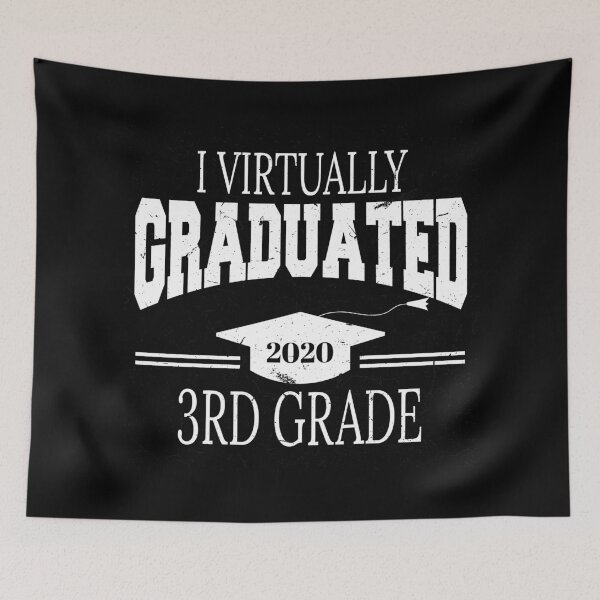 Item preview, i virtually graduated 3rd grade in 2020 designed and sold by BAISSANE.