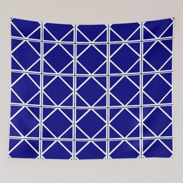 Item preview, Navy Triangle Square designed and sold by ArtistPride.