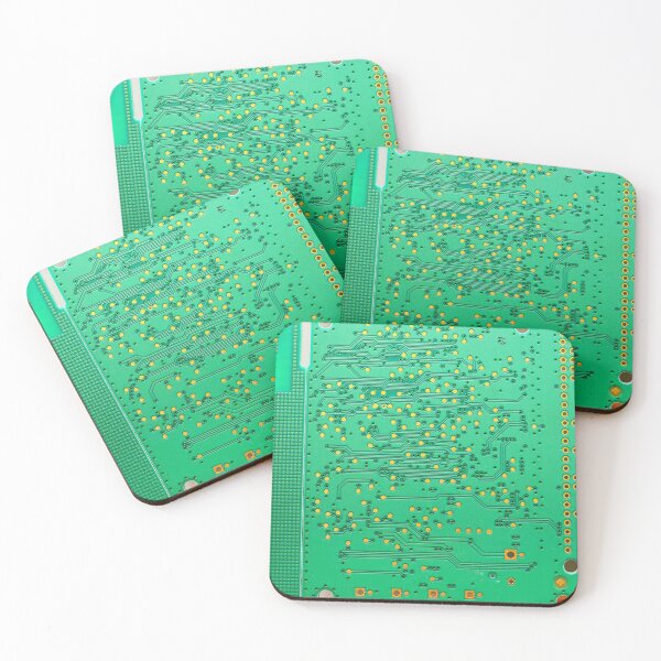 Item preview, green electronic circuit board designed and sold by tony4urban.