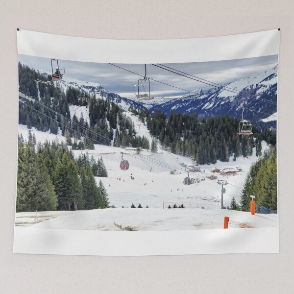 Item preview, Skiing in the Alps designed and sold by lynchhorizon.