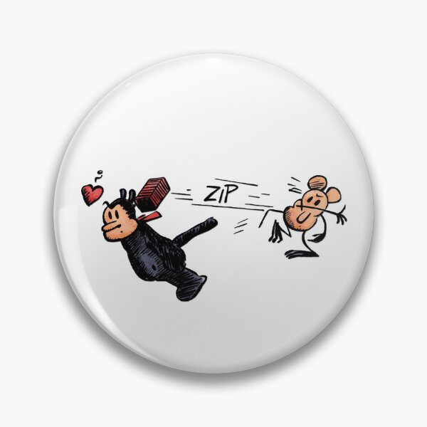 Krazy & Ignatz-true love Pin