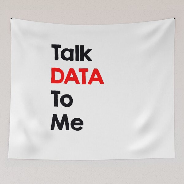 Item preview, Talk Data to me designed and sold by tshirtfandom.