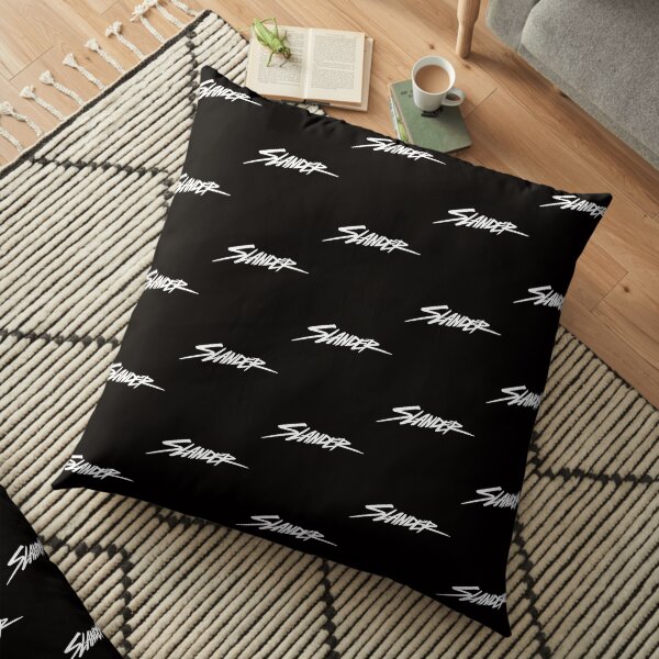 Slander DJ Logo Floor Pillow