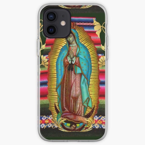Our Lady of Guadalupe Virgin Mary Zarape 08 iPhone Soft Case