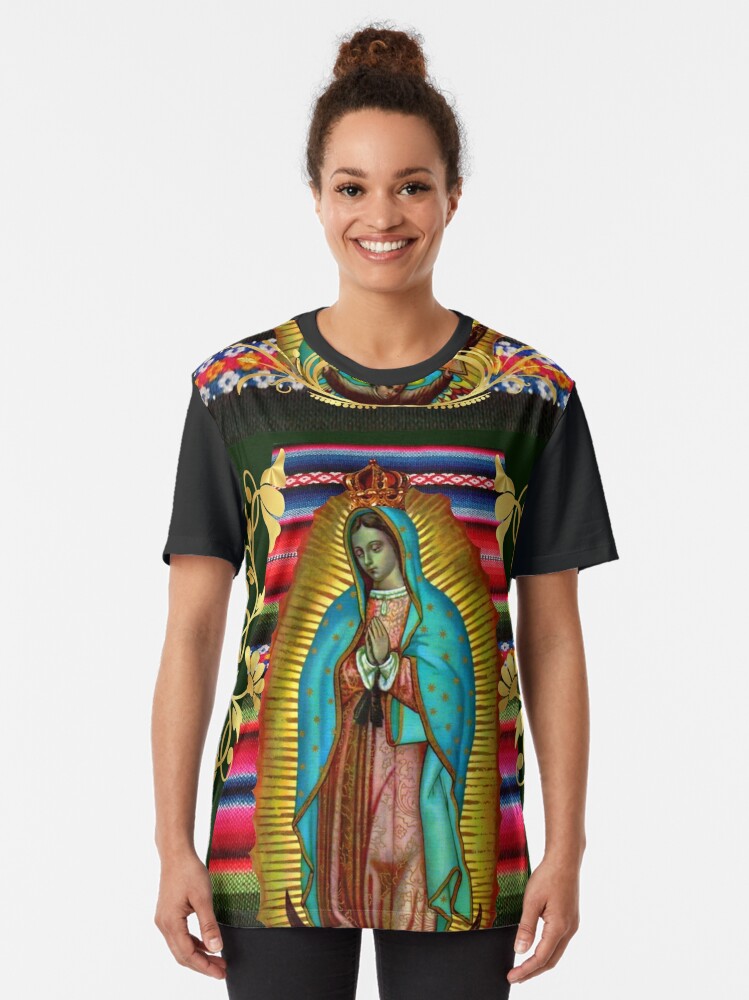 virgin mary graphic tee