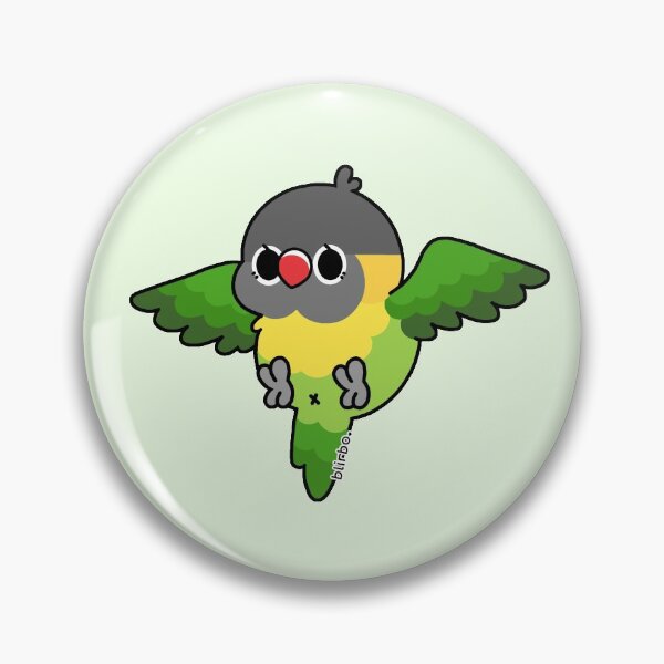 Item preview, Flying Lovebird - Yellow-Collared designed and sold by blirbos.
